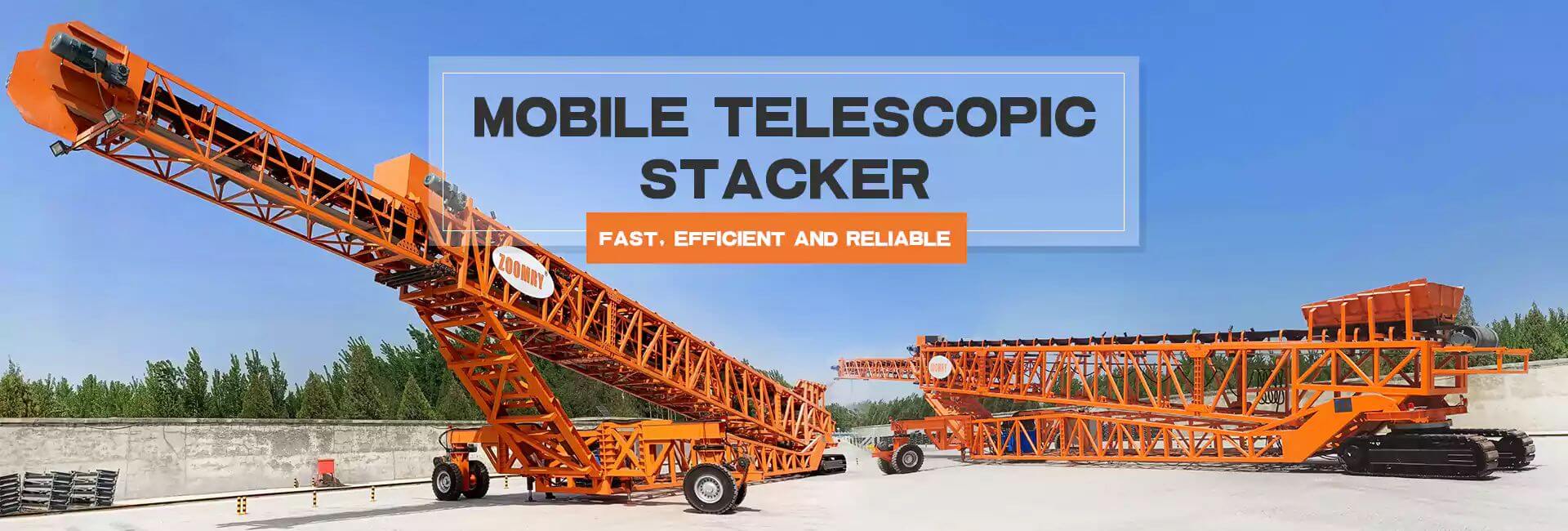 Tracked Radial Stacker