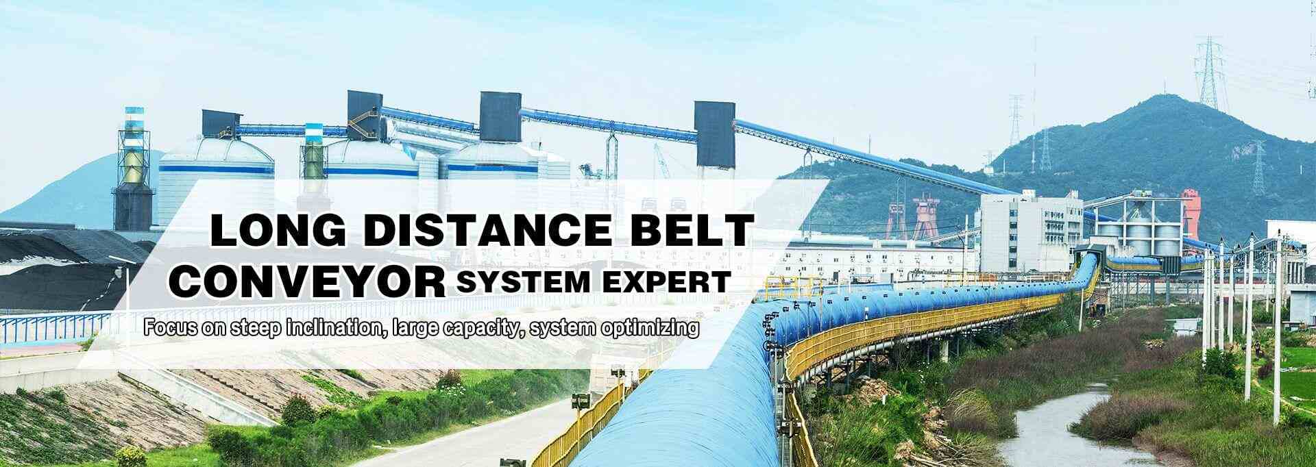 Long Distance Belt Conveyor