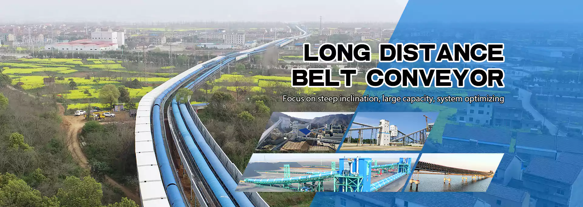 Long Distance Belt Conveyor