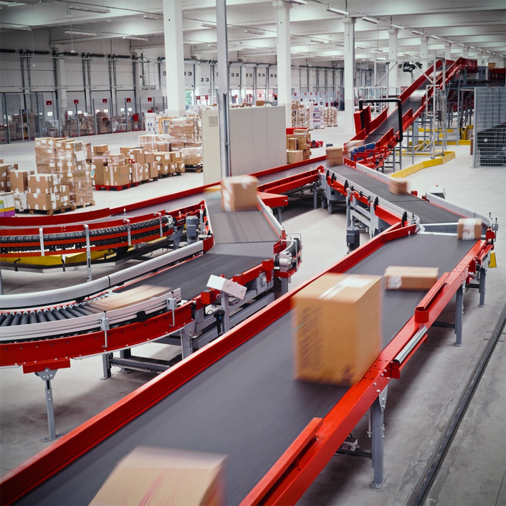 belt conveyor in Logistics Industry