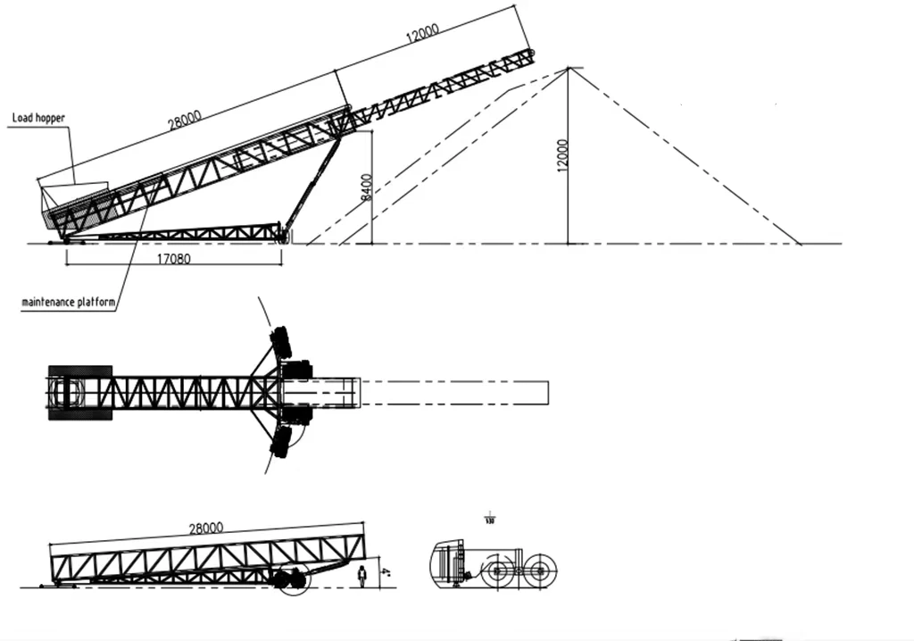 telescopic conveyor design