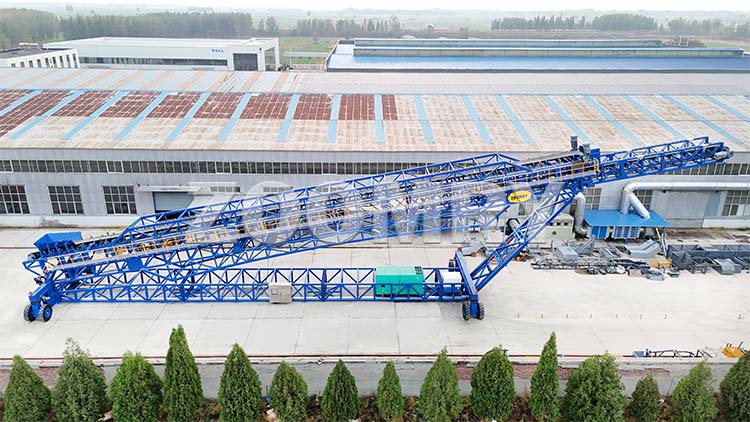 mobile shiploader for KE/PKS, iron ore, marine sand, sulphur, fertilizer, aggregates, stone and sand