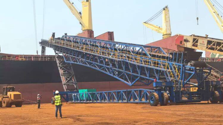 mobile ship loader