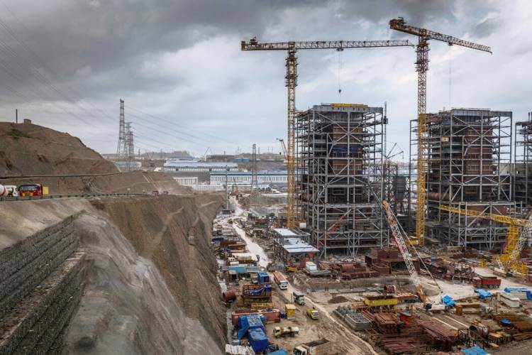 Nickel Ore Terminal in Sulawesi Island, Indonesia