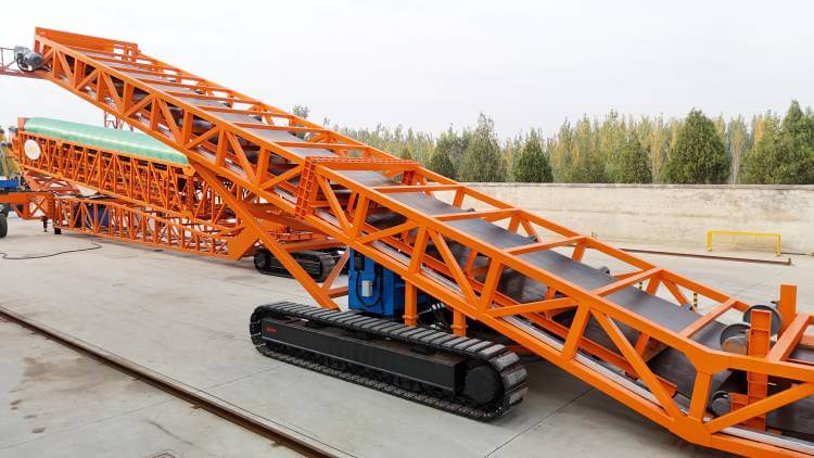 Crawler-Type Mobile Truck Unloader