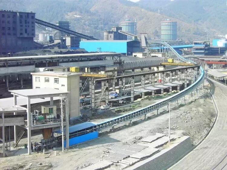 pipe belt conveyor pipe belt conveyor
