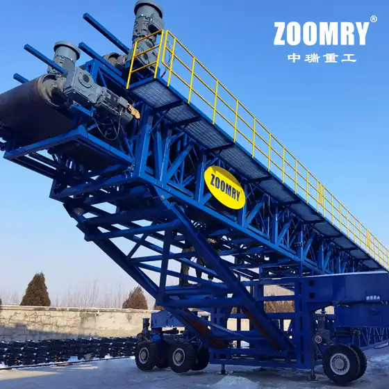 Fixed Radial Telescopic Stacking Conveyor