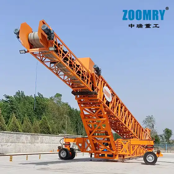  Radial Tracked Stacker